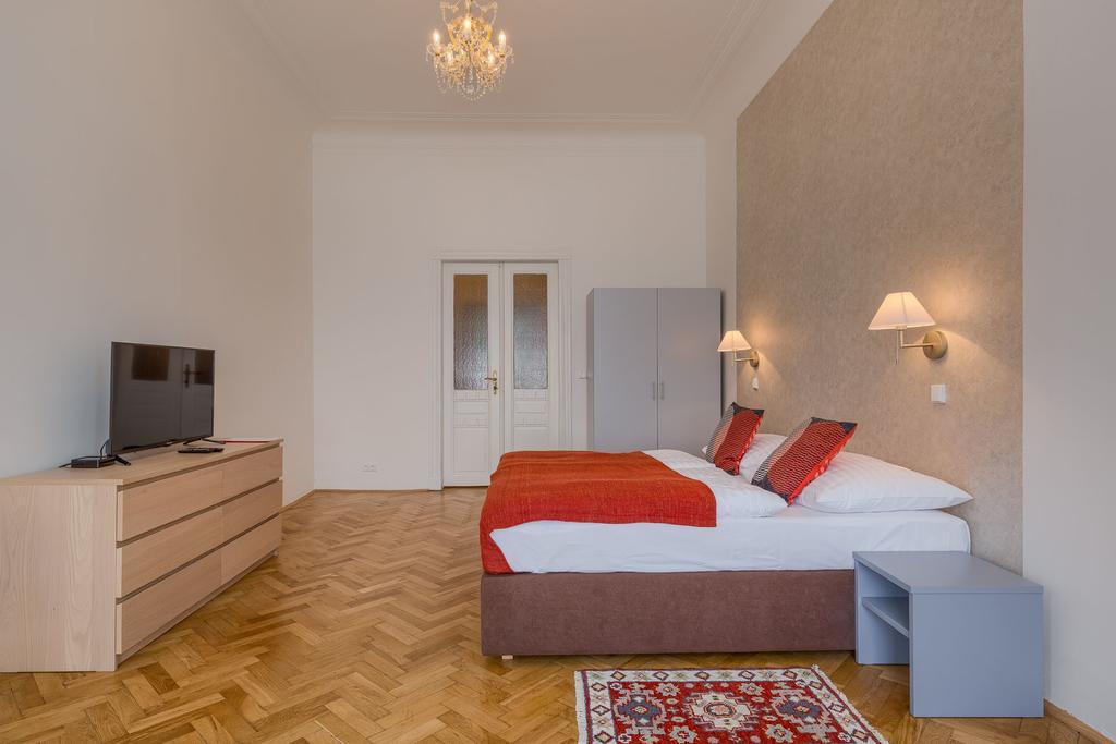 Apartments 39 Wenceslas Square Prag Exterior foto